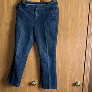 Coldwater Creek Dark Blue Straight Leg Jeans
